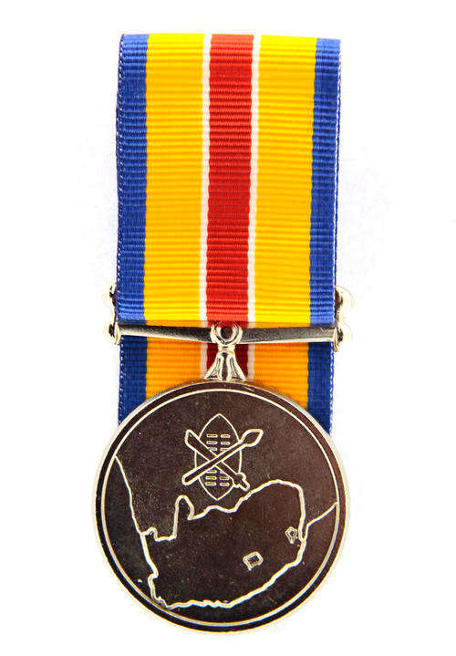 MK / APLA South Africa Service Medal numbered MINT IN BOX OF ISSUE