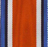 Original Silk Full Size British War Medal Ribbon 15cm