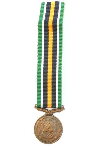 Miniature De Wet Medal EF
