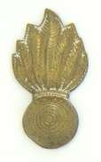 South African Artillery: Beret/Collar badge.