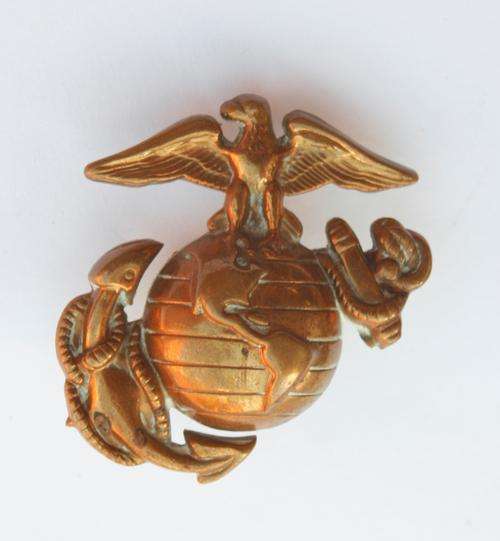 US Marines Cap Badge