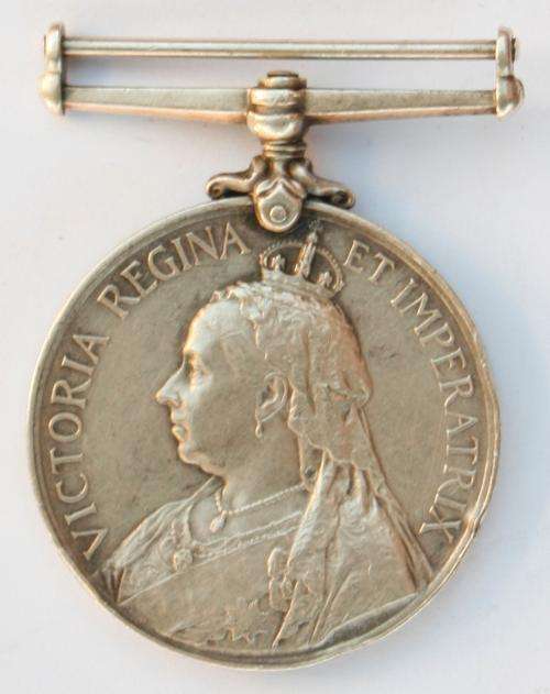 Queen's South Africa Medal (No Bar) - 10 Cpl F. Jacobs. Windsrtn & Wdbg T.G. (Scarce TG)