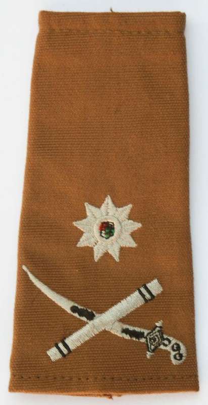SANDF Army General: Slip On Rank Embroidered on Nutria Worn 1996 - 2002