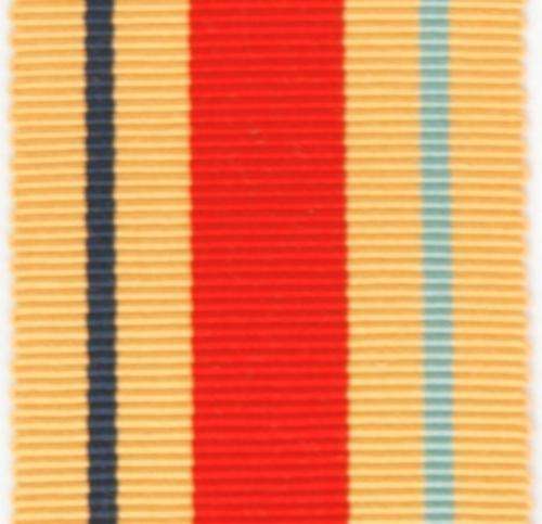 Full Size Ribbon - Africa Star (Per cm)