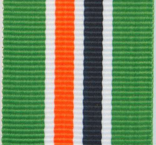 Full Size Ribbon - SADF Medal for Distinguished Conduct and Loyal Service (15cm)