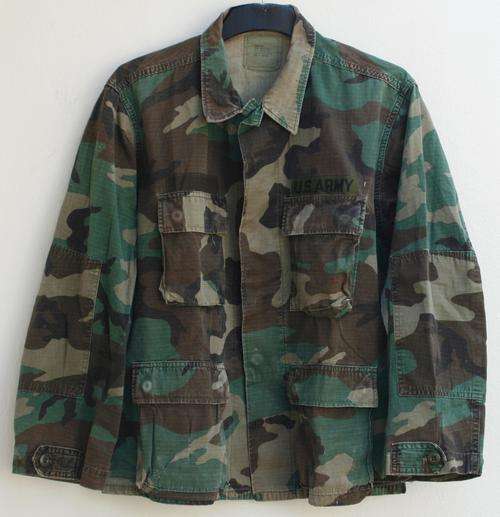 USA - Woodlands Pattern Long Sleeve Shirt (Size 37 - 41)