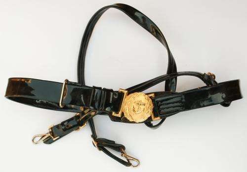 South African Navy - Belt With Sword Straps