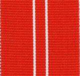 Full Size Ribbon - Honoris Crux Decoration Silver (+/-15 cm)