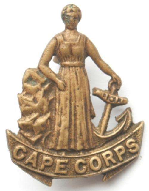 Cape Corps Cast Brass Badge