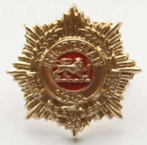Rhodesian Army Services Corps Collar Badge Other Ranks 1970 - 1980