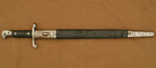 Great Brittain Martini-Henry Pattern 1887 Mk III Sword Bayonet with Scabbard