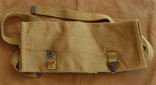 South African Pattern 64 Groundsheet/Poncho Webbing Roll
