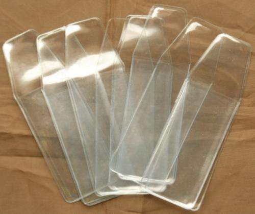 Miniature Medal Plastic Wallet / Envelope / Sleeve / Holder (Each)