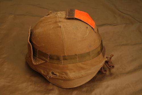 South African Defence Force Kevlar Helmet Cover with Day-Glo Panel (Cover Only)
