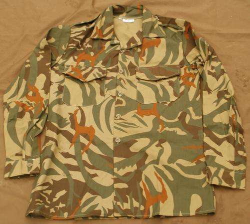 Bophuthatswana Police - Camouflage Long Sleeve Shirt Specifico Size Large