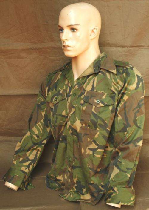 South African Special Forces RECCE Copy Tanzanian DPM Long Sleeve Shirt Size 110 XS Very Good
