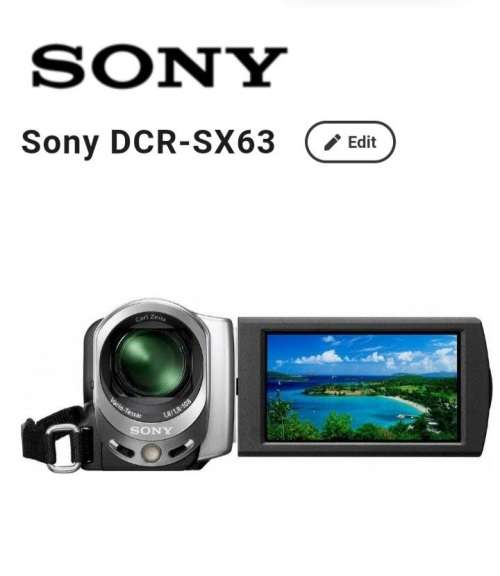 Sony DCR-SX63 Handycam®