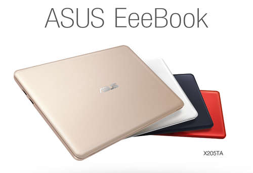ASUS X205TA 11.6" NOTEBOOK 1TB STORAGE - FREE CLOUD (IN SEARCH OF INCREDIBLE EDITION - GOLD)