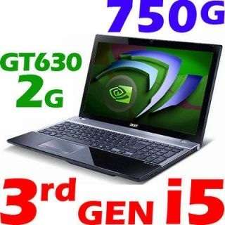 ACER V3-571G CORE I5-3210M, 4GB RAM ,750GB HDD , 2GB NVIDIA GRAPHICS ,WEBCAM ,VERY GOOD CONDITION