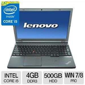 LENOVO THINKPAD T540 CORE I5-4200M @2.50GHz , 4GB RAM ,500GB HDD, WEBCAM