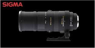 SIGMA 150-500MM F5-6.3 APO DG OS HSM LENS FOR CANON ,FRONT AND REAR CAPS