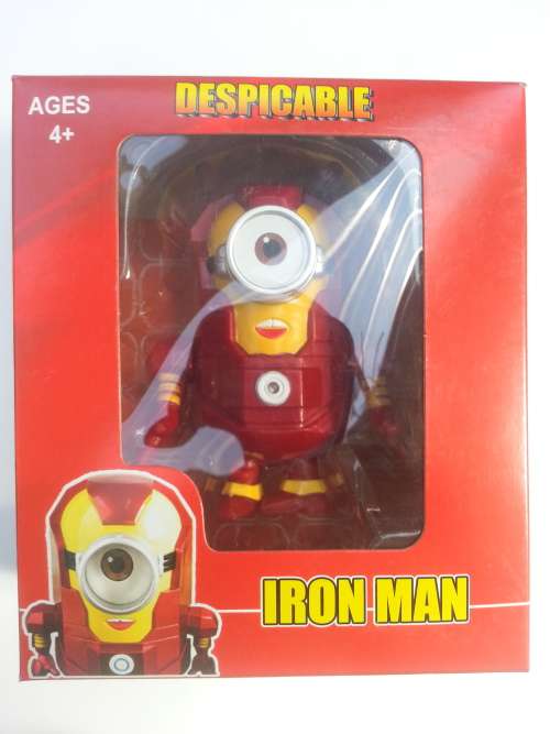 DESPICABLE MINION FIGURINE IRONMAN
