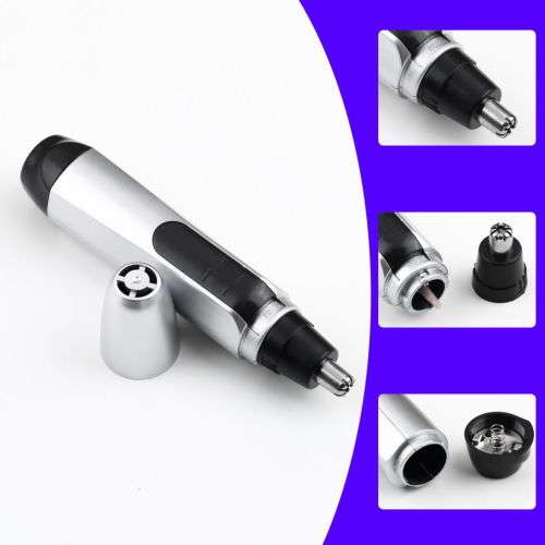 Electric Nose Ear Face Hair Trimmer Remover Shaver Clipper Cleaner