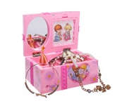 PINK BALLERINA KIDS MUSICAL BOX JEWELLERY & TRINKET - GREAT CHRISTMAS GIFT