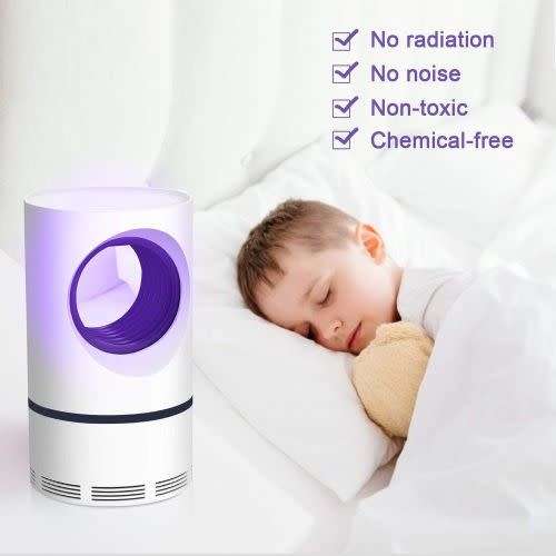 MOSQUITO KILLER LAMP - LED ANTI FLY REPELLENT MOSQUITO USB LAMP TRAPPER.