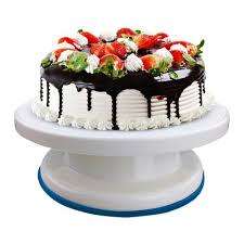 CAKE DECORATING ROTATING STAND