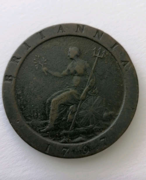 1797 Great Britain Cartwheel penny