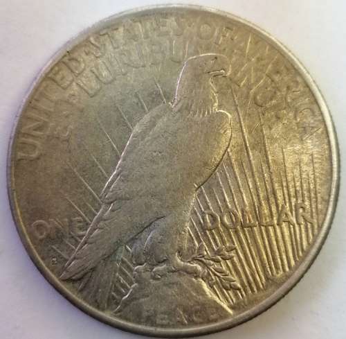 1922-S PEACE DOLLAR