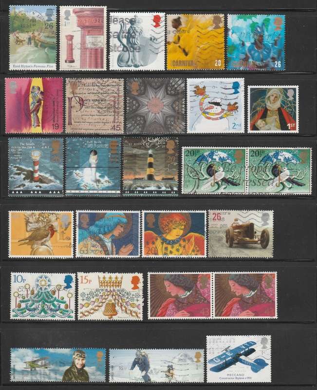 Great Britain over 50 used commemoratives as scans X