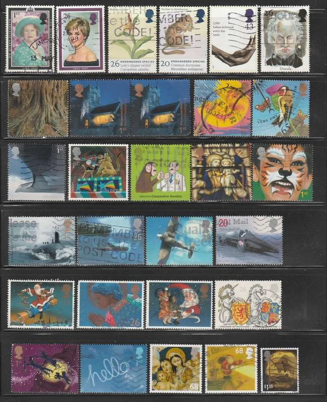 Great Britain over 50 used commemoratives as scans X