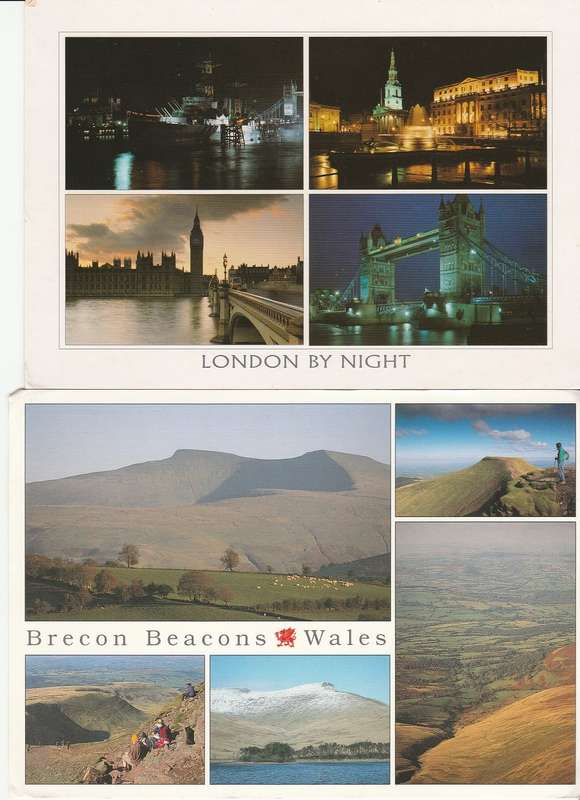 Postcards X 10 unused all shown some larger cards as scans