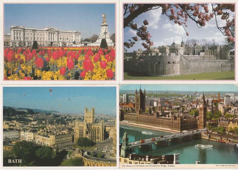 Postcards X 10 unused all shown some larger cards as scans