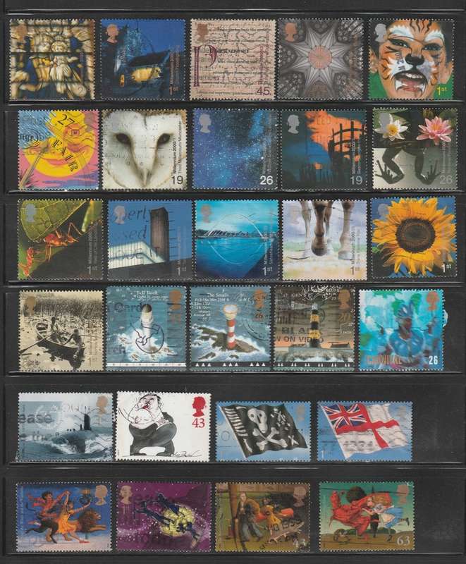 Great Britain good lot of 28 used commemoratives as scan