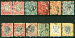 Colonial africa small lot as scan