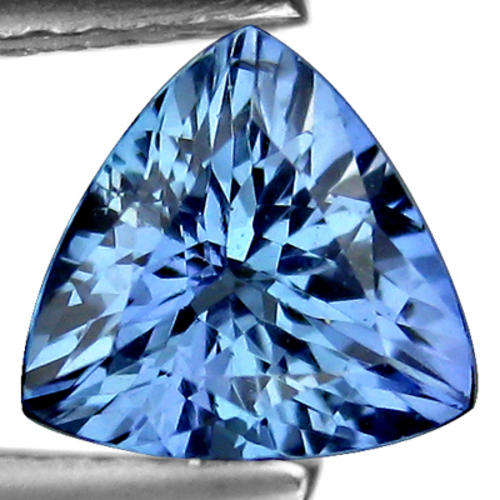 1.06 ct~ TOP FIRE TRILLION CUT  AA+ D'BLOCK NATURAL TANZANITE