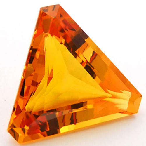 26.45 CT. **MAGNIFICENT!! GOLDEN ORANGE FANCY CUT CITRINE GEM