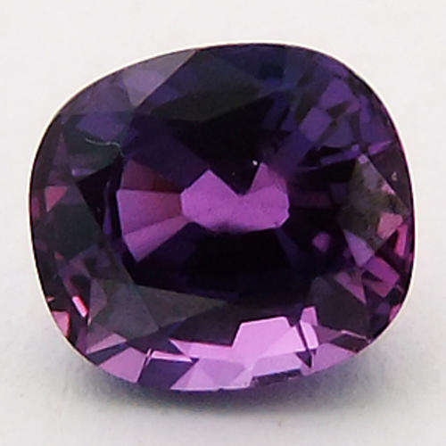 4.34 ct SPARKLING VIOLET CUSHION CUT SAPPHIRE GEMSTONE