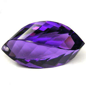 25.35 ct  PURPLE BRIOLETTE DRILLED AMETHYST Gemstone