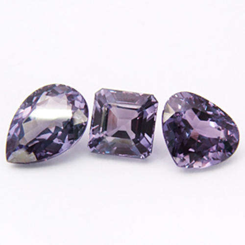 Glitters of Glamour Collection - Set of 3 gems++  16.66 ct  COLOUR CHANGING ALEXANDRITE GEMSTONES