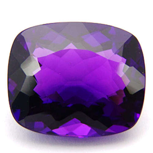 Glitters of Glamour Collection - 21.4 ct PURPLE CUSHION CUT AMETHYST GEMSTONE