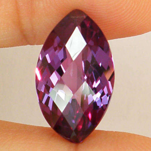 Glitters of Glamour Collection - 9.91 ct COLOUR CHANGING MARQUISE CUT ALEXANDRITE GEMSTONE