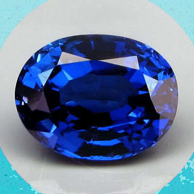 1.20 ct CORNFLOWER BLUE NATURAL SAPPHIRE - OVAL CUT AAA