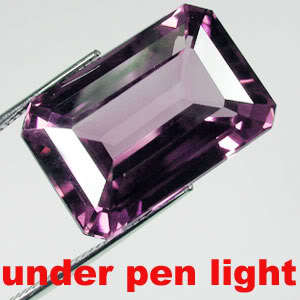 22.10 ct AMAZING RUSSIAN CZOCHRALSKI ALEXANDRITE EMERALD CUT GEM