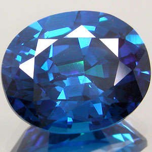 12.75 ct STUNNING AAA  LONDON BLUE TOPAZ Natural Gem