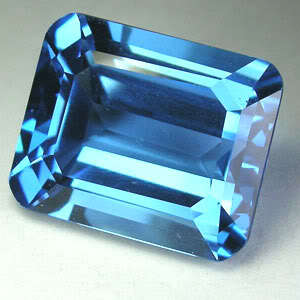 7.5 ct AWESOME SWISS BLUE TOPAZ  Natural Gem