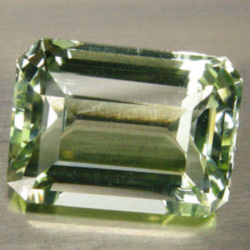 14.00 ct  MARVELOUS GREEN AMETHYST EMERALD CUT Appraisal value R 2700